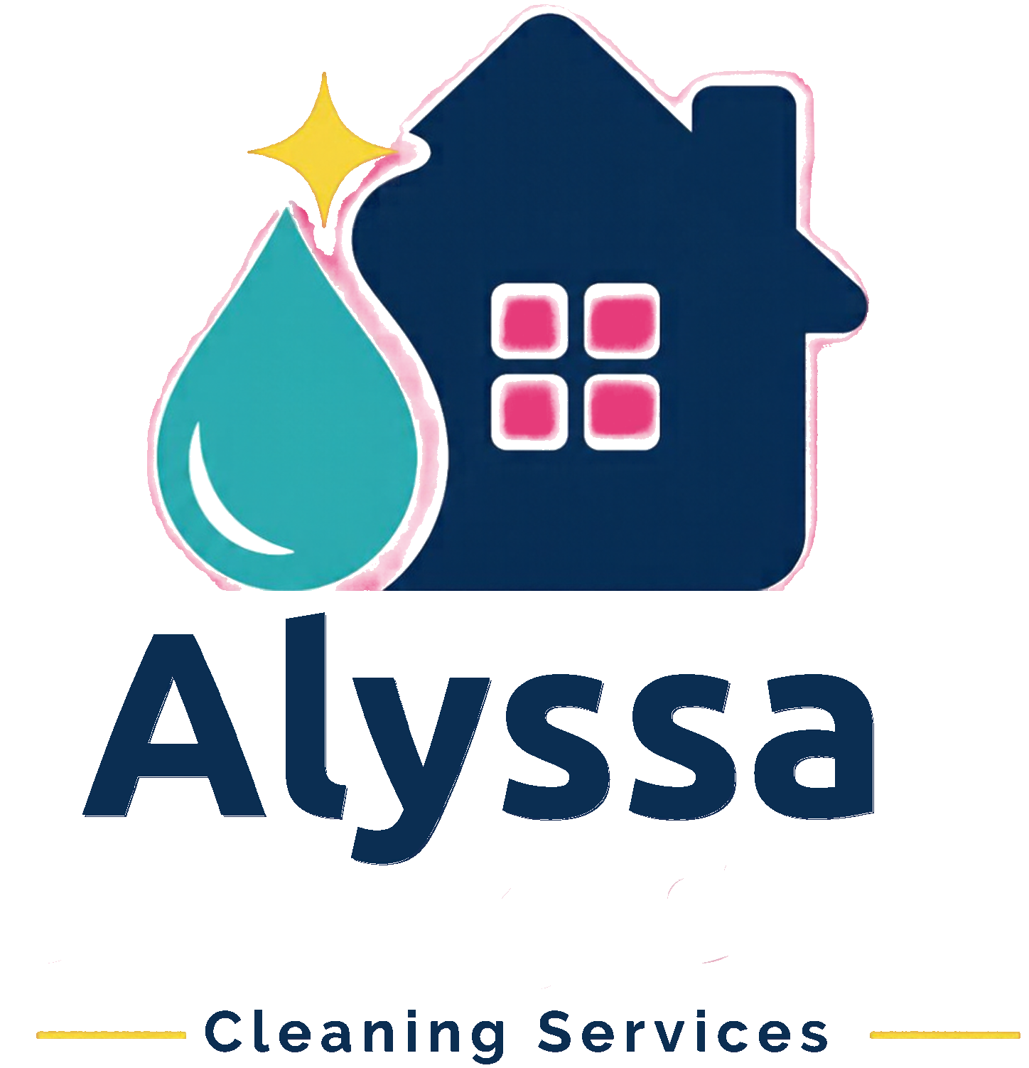 Alyssa Squeaky Clean logo